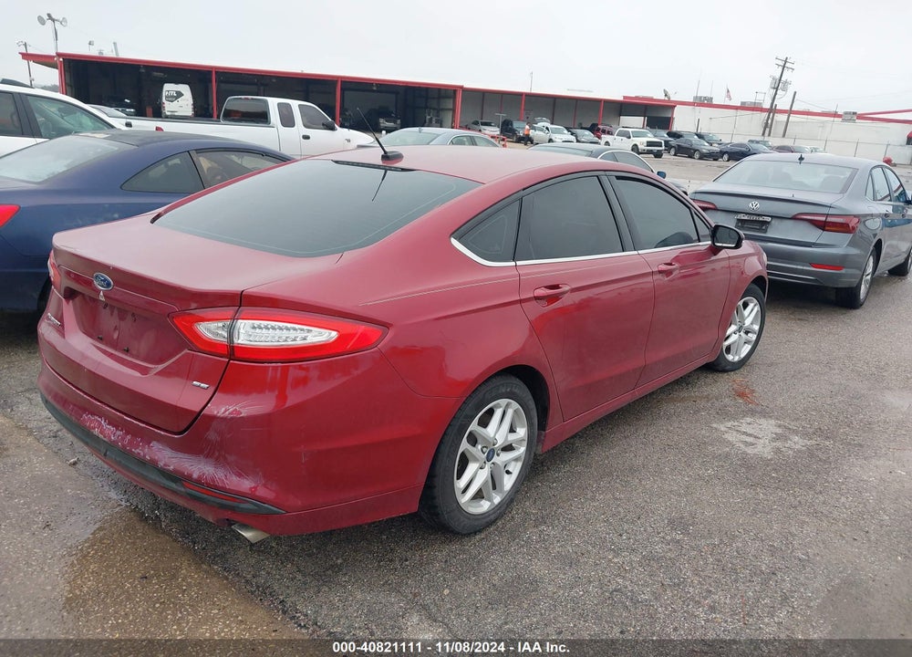 2014 FORD FUSION SE VIN: 3FA6P0H74ER243301