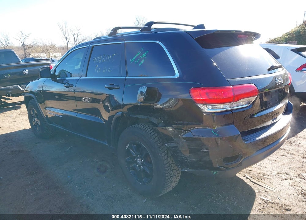 2015 JEEP GRAND CHEROKEE LAREDO VIN: 1C4RJEAG9FC160706