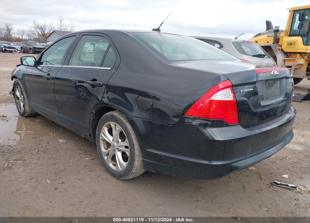 2012 FORD FUSION SE VIN: 3FAHP0HA2CR272622