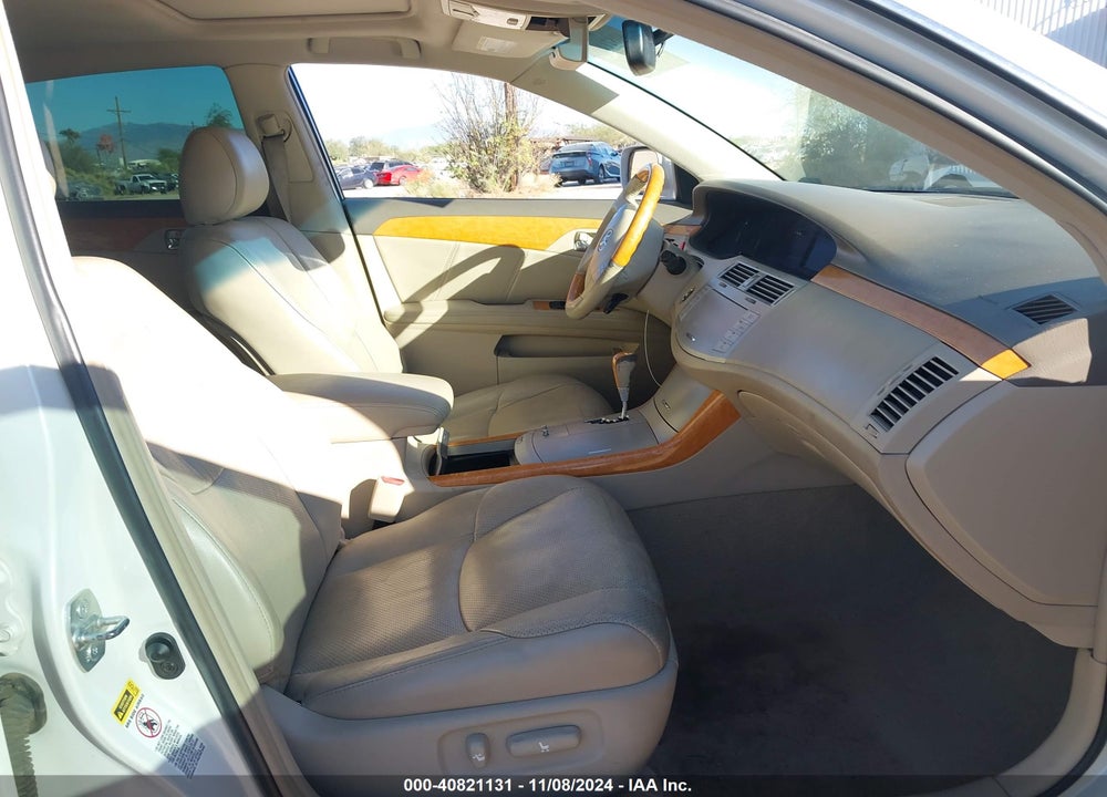 2006 TOYOTA AVALON LIMITED VIN: 4T1BK36B86U062711
