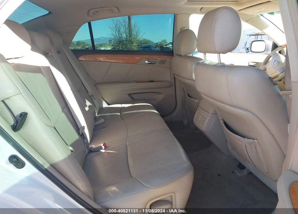 2006 TOYOTA AVALON LIMITED VIN: 4T1BK36B86U062711