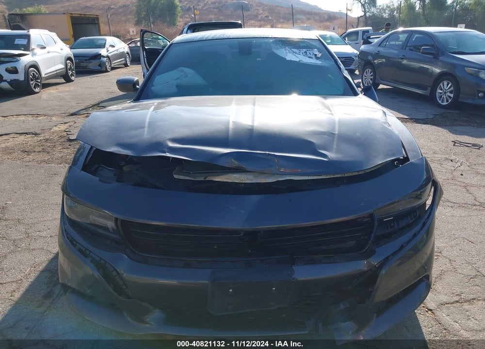 2019 DODGE CHARGER SXT RWD VIN: 2C3CDXBG7KH658289