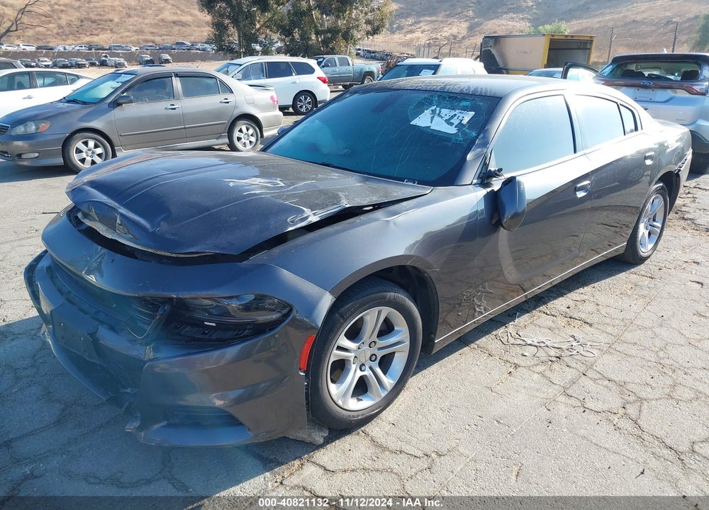 2019 DODGE CHARGER SXT RWD VIN: 2C3CDXBG7KH658289