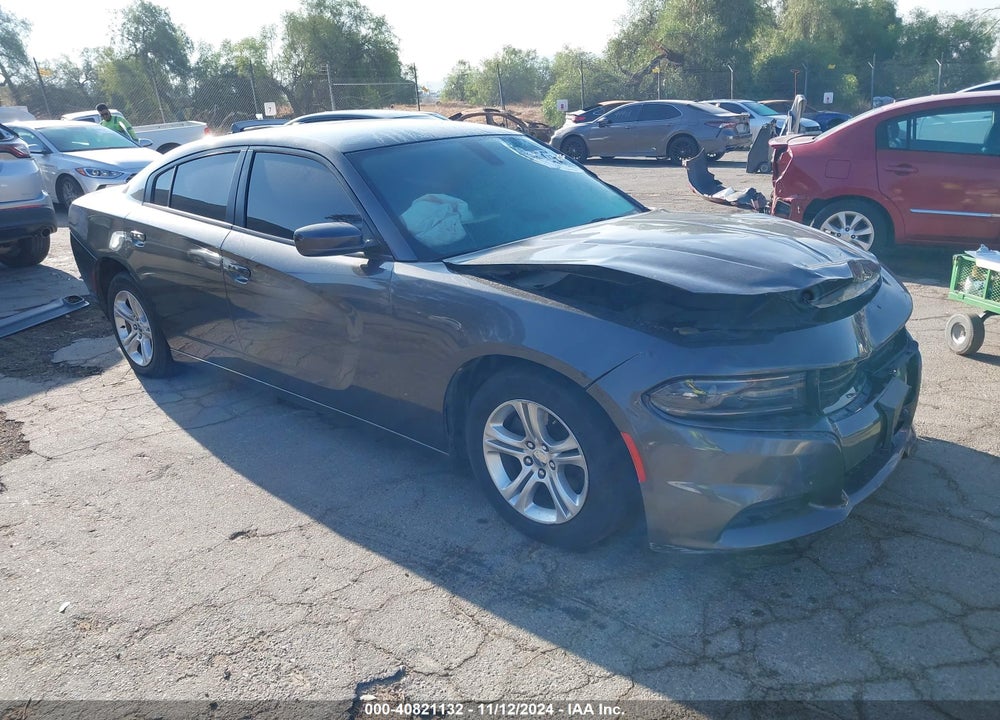 2019 DODGE CHARGER SXT RWD VIN: 2C3CDXBG7KH658289