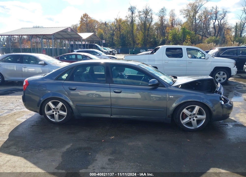 2004 AUDI A4 1.8T VIN: WAULC68E54A186476