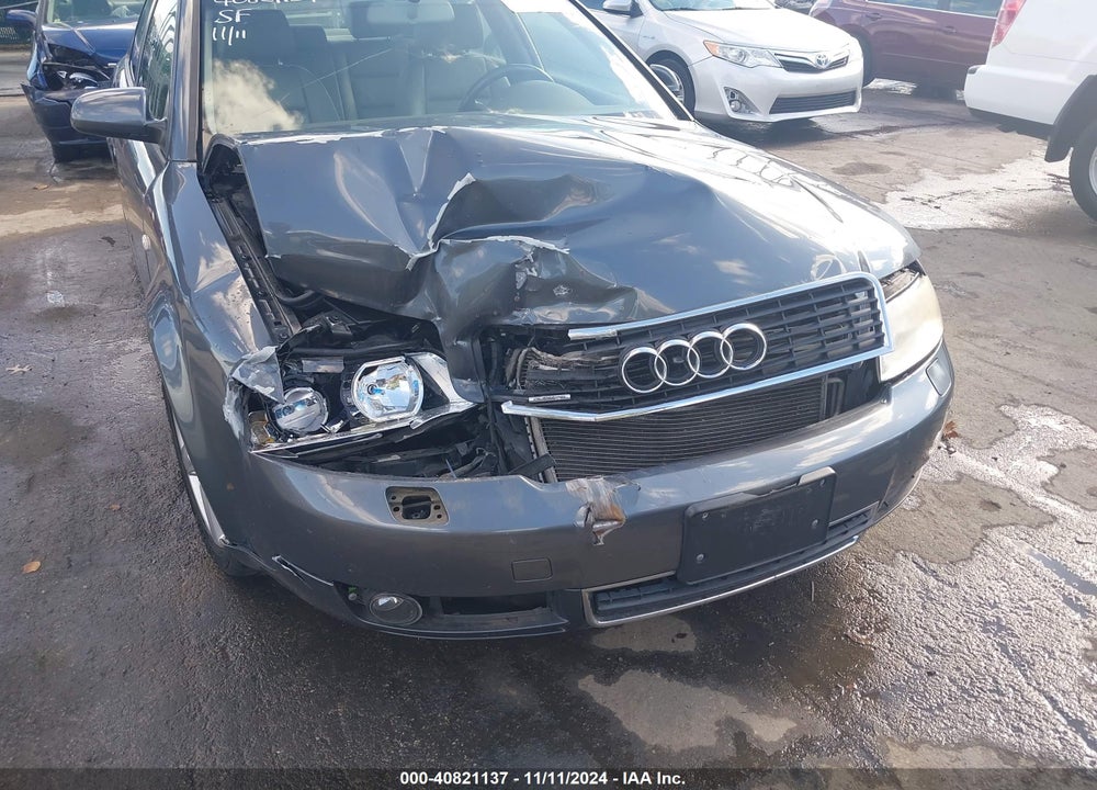 2004 AUDI A4 1.8T VIN: WAULC68E54A186476