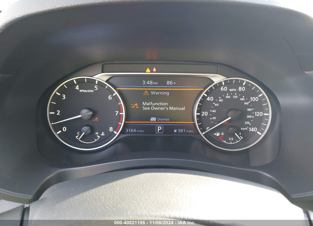 2025 NISSAN ALTIMA SV FWD VIN: 1N4BL4DV7SN312373