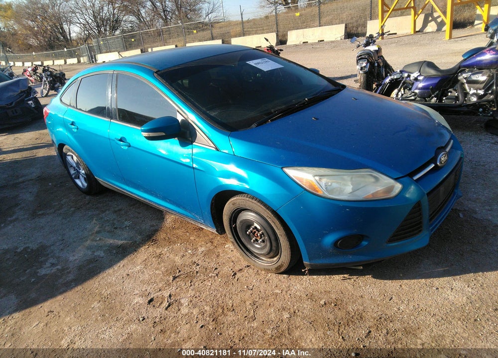 2014 FORD FOCUS SE VIN: 1FADP3F27EL209478