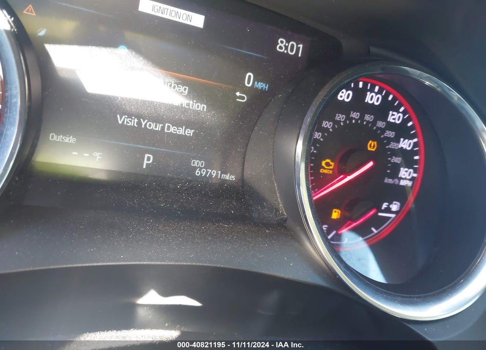2020 TOYOTA CAMRY XSE VIN: 4T1K61AK1LU876338