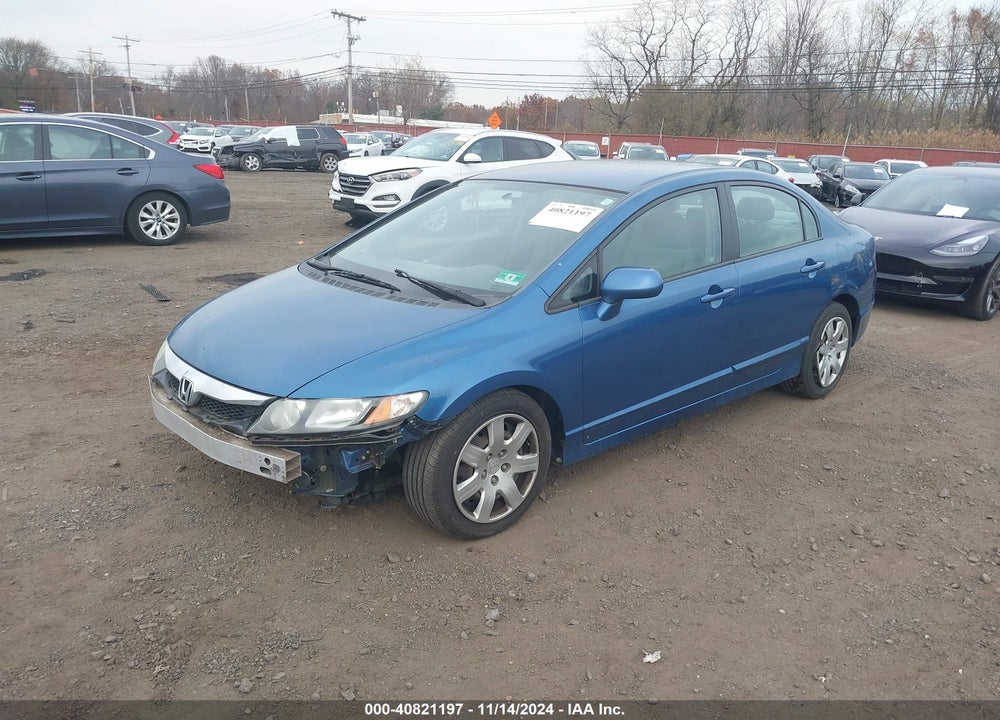 2010 HONDA CIVIC LX VIN: 2HGFA1F50AH573835