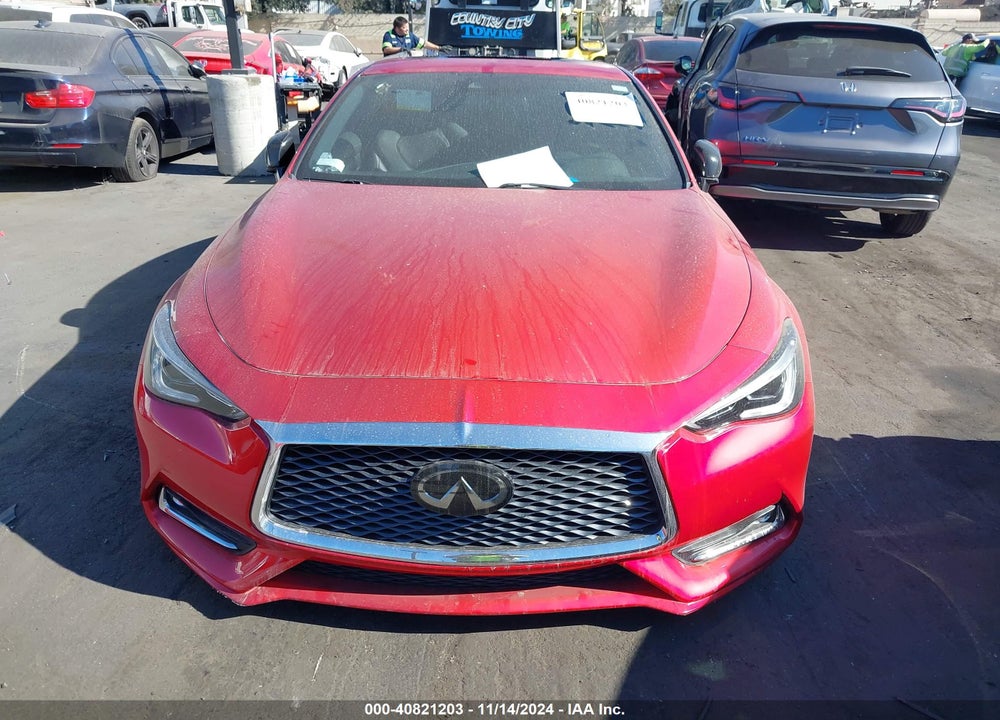 2019 INFINITI Q60 3.0T RED SPORT 400 VIN: JN1FV7EK6KM360533
