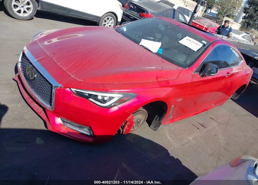 2019 INFINITI Q60 3.0T RED SPORT 400 VIN: JN1FV7EK6KM360533
