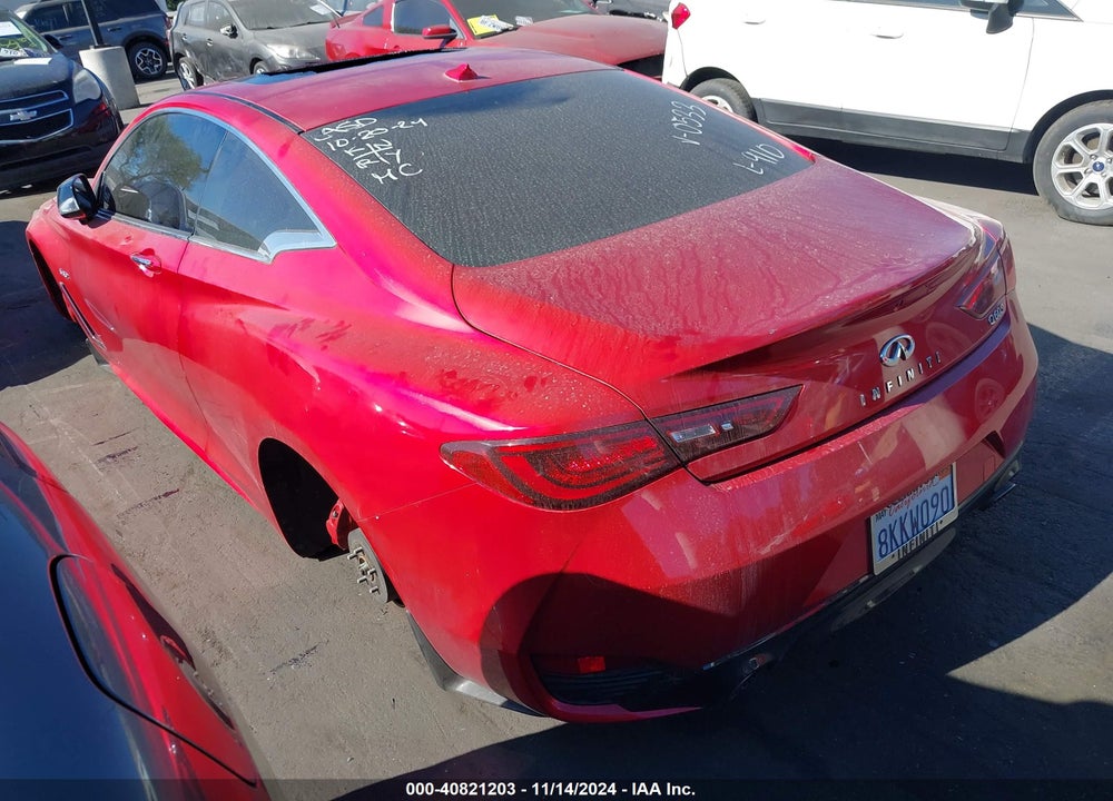 2019 INFINITI Q60 3.0T RED SPORT 400 VIN: JN1FV7EK6KM360533