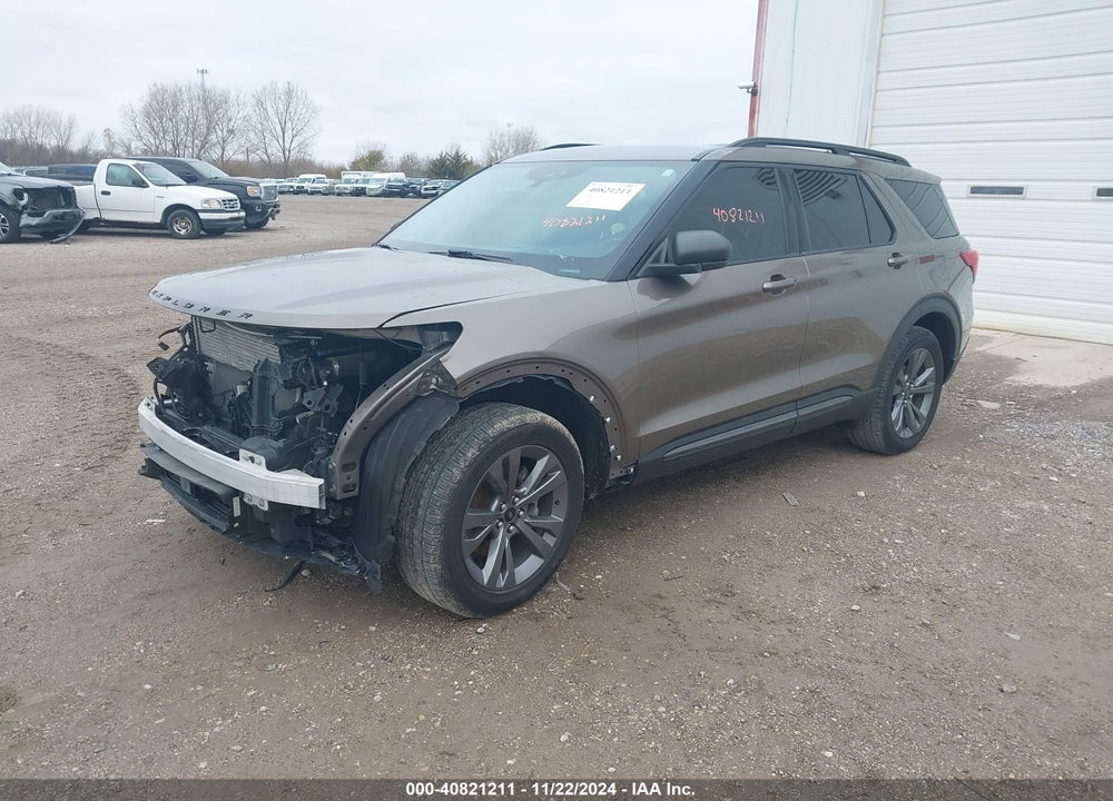 2021 FORD EXPLORER XLT VIN: 1FMSK8DH4MGB29644