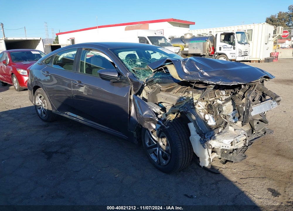 2016 HONDA CIVIC LX VIN: 2HGFC2F55GH554853