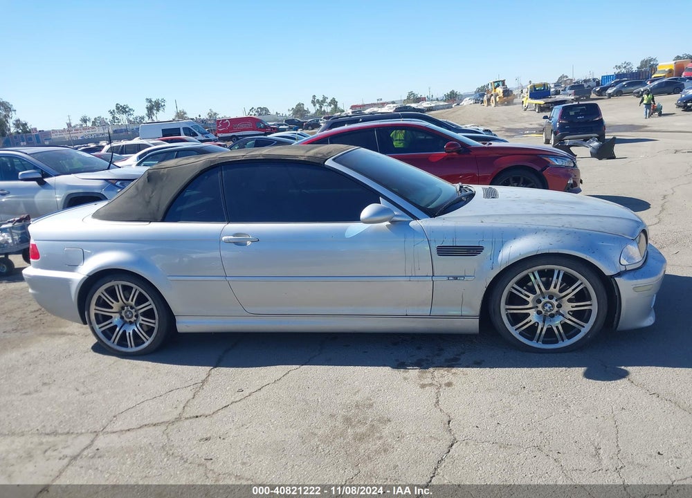 2003 BMW M3 VIN: WBSBR93473PK01299