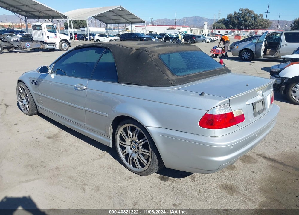 2003 BMW M3 VIN: WBSBR93473PK01299