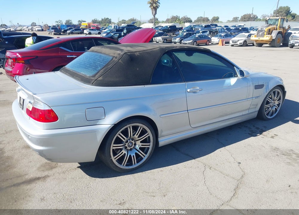 2003 BMW M3 VIN: WBSBR93473PK01299
