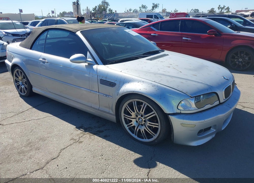 2003 BMW M3 VIN: WBSBR93473PK01299