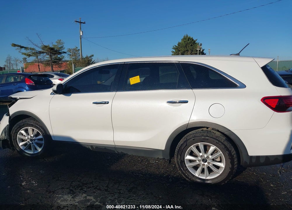 2019 KIA SORENTO 3.3L LX VIN: 5XYPG4A5XKG566496
