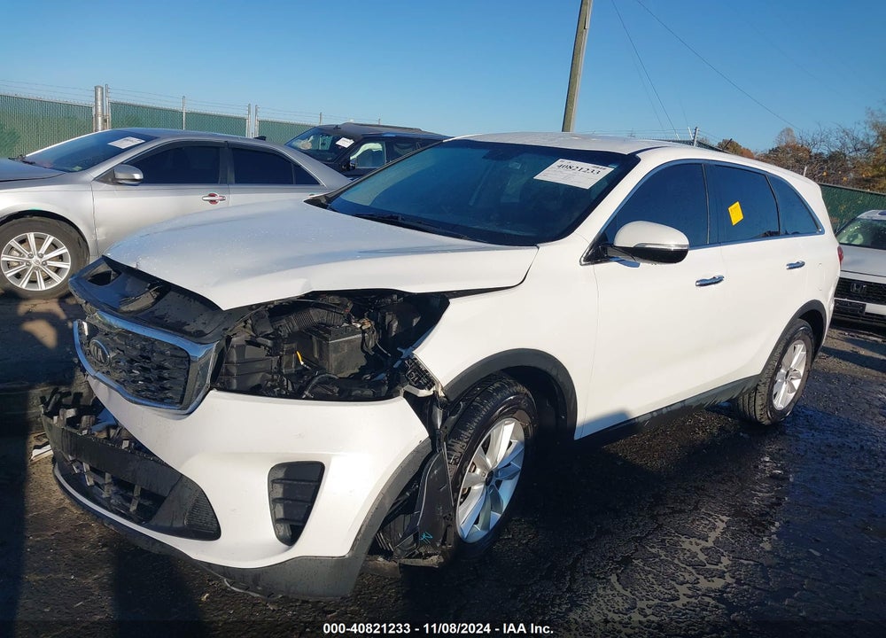 2019 KIA SORENTO 3.3L LX VIN: 5XYPG4A5XKG566496