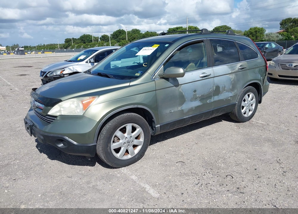 2009 HONDA CR-V EX-L VIN: 5J6RE48789L011027
