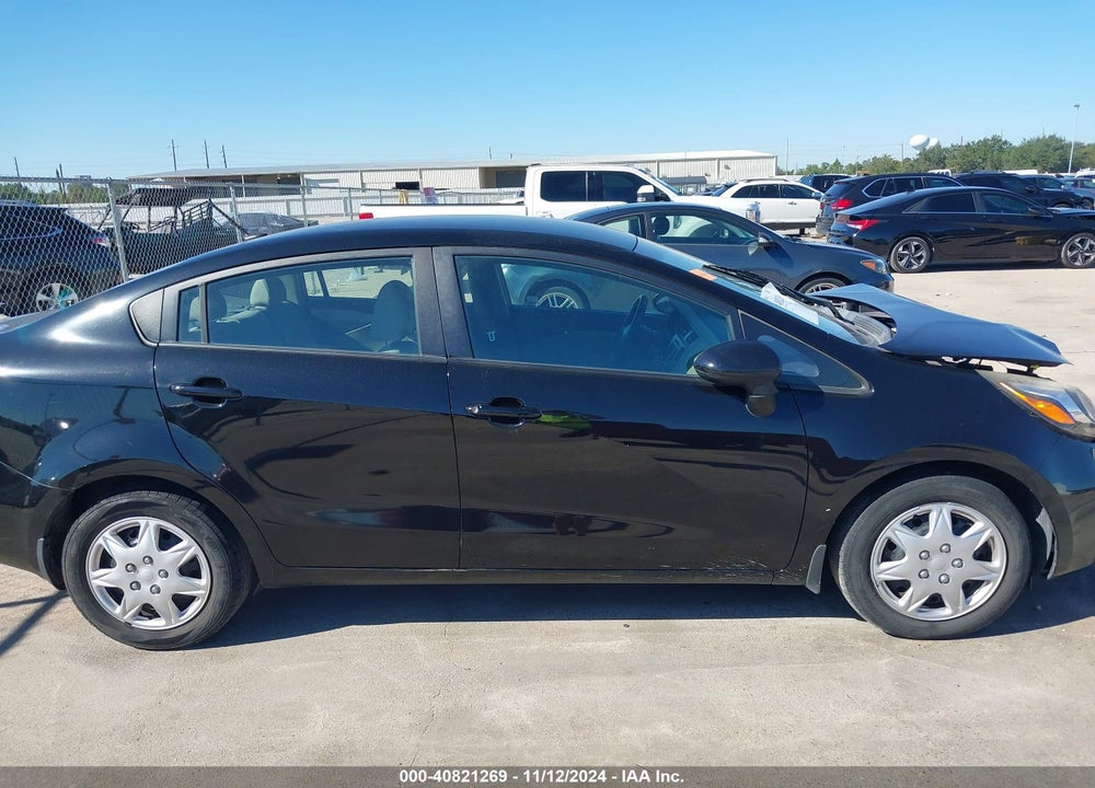 2015 KIA RIO LX VIN: KNADM4A34F6520629
