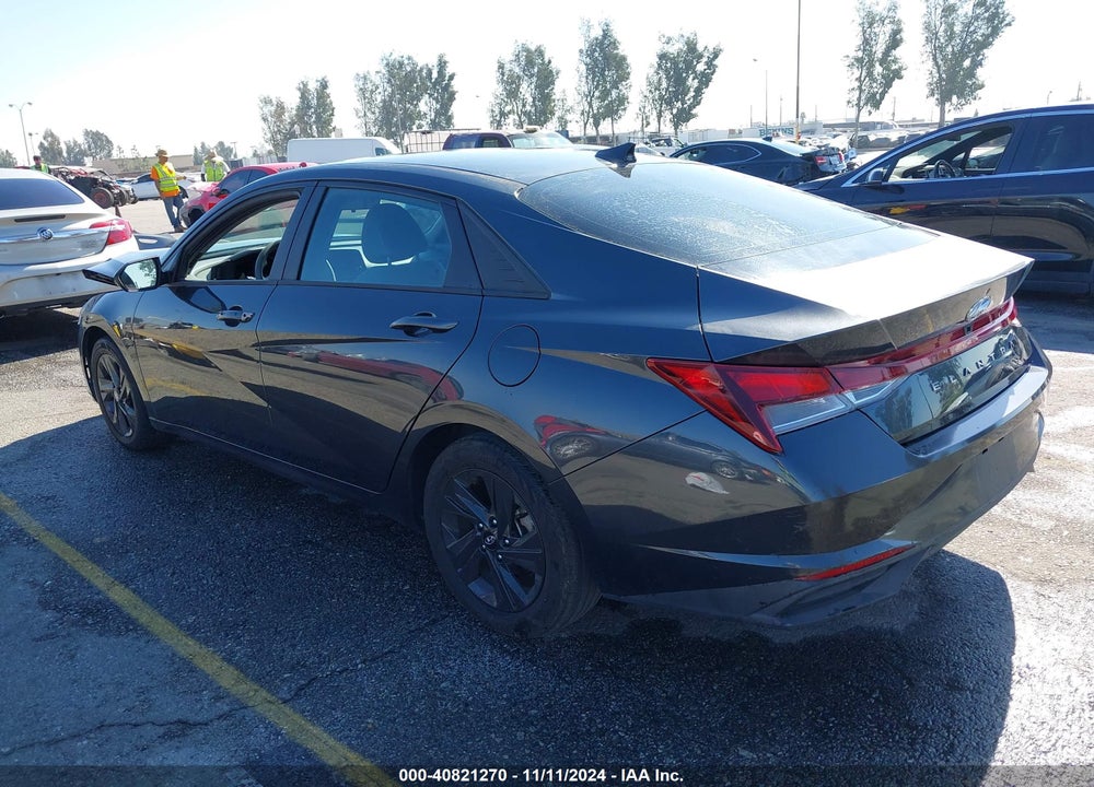 2021 HYUNDAI ELANTRA SEL VIN: 5NPLM4AG7MH052500