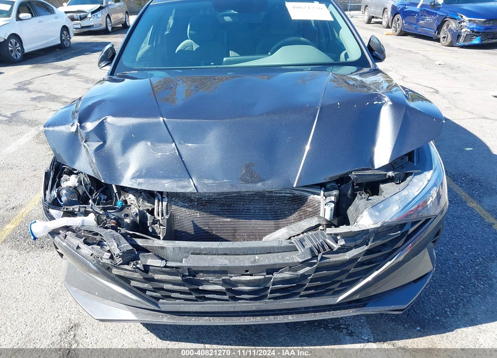 2021 HYUNDAI ELANTRA SEL VIN: 5NPLM4AG7MH052500
