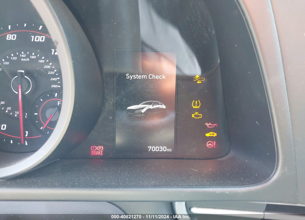 2021 HYUNDAI ELANTRA SEL VIN: 5NPLM4AG7MH052500