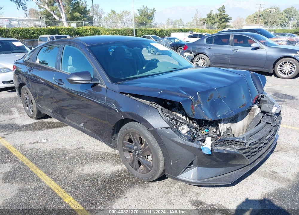 2021 HYUNDAI ELANTRA SEL VIN: 5NPLM4AG7MH052500
