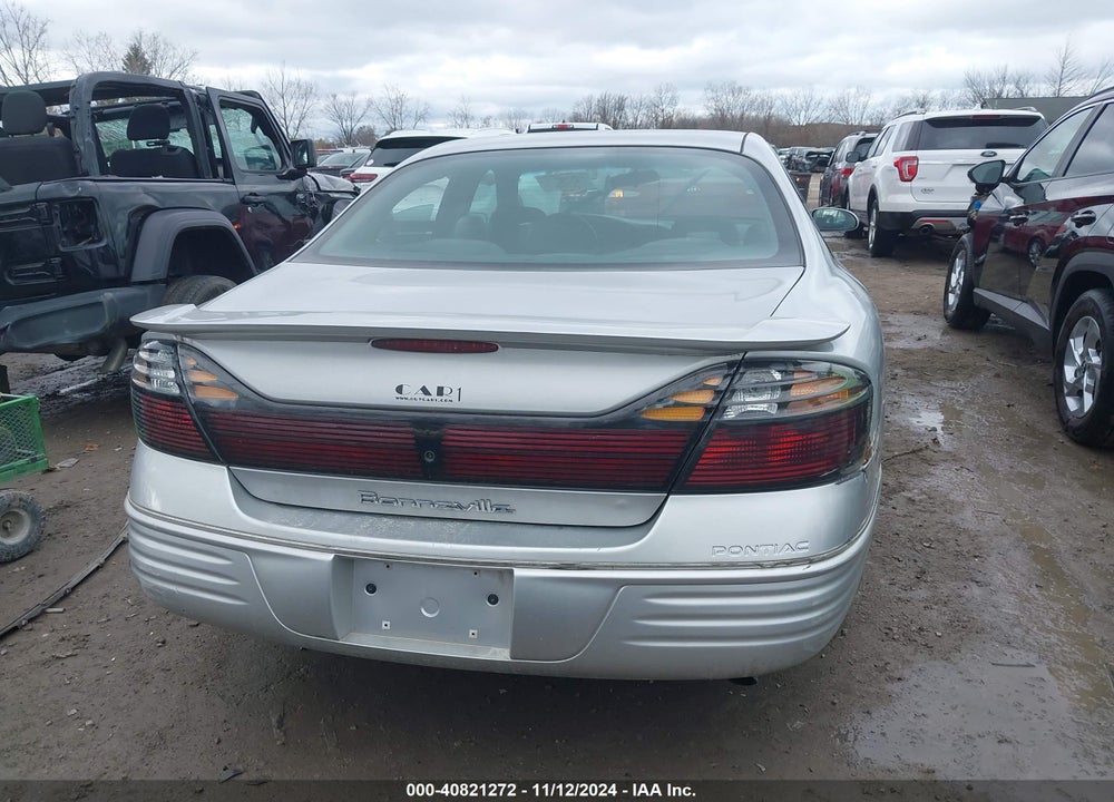 2000 PONTIAC BONNEVILLE SE VIN: 1G2HX54K8Y4288799