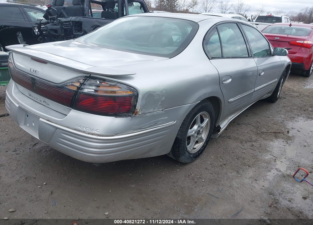 2000 PONTIAC BONNEVILLE SE VIN: 1G2HX54K8Y4288799