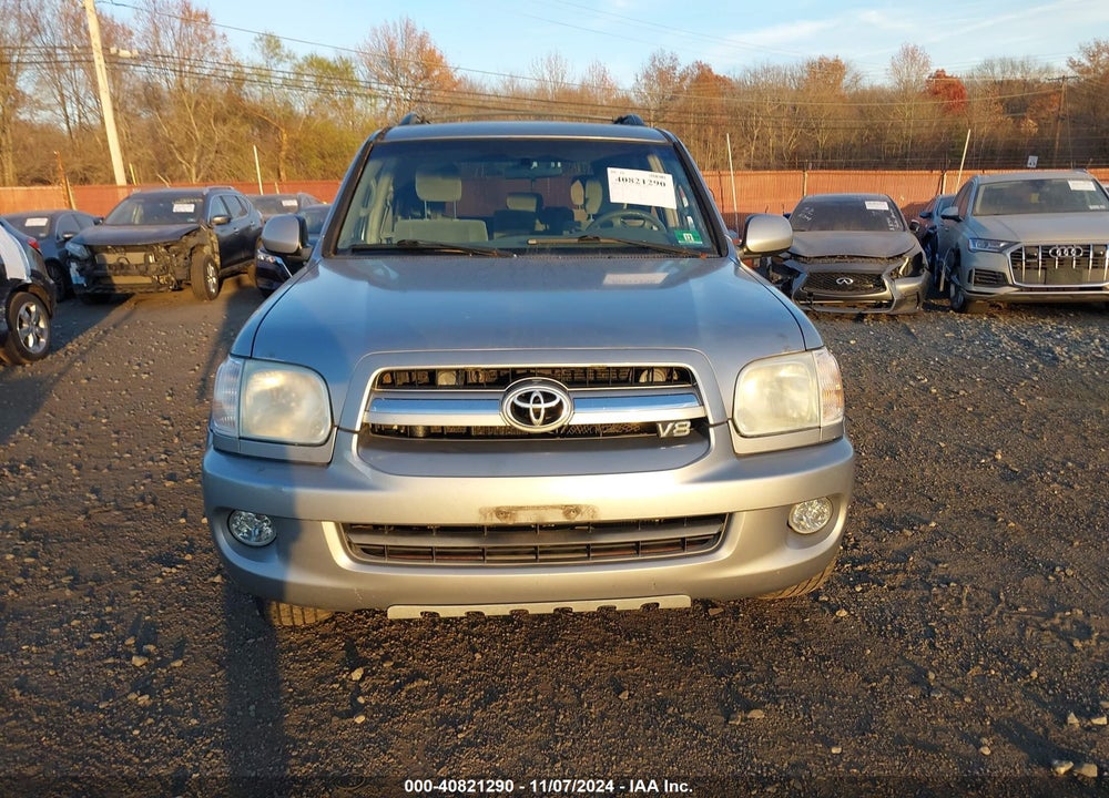 2006 TOYOTA SEQUOIA SR5 V8 VIN: 5TDBT44A16S258687