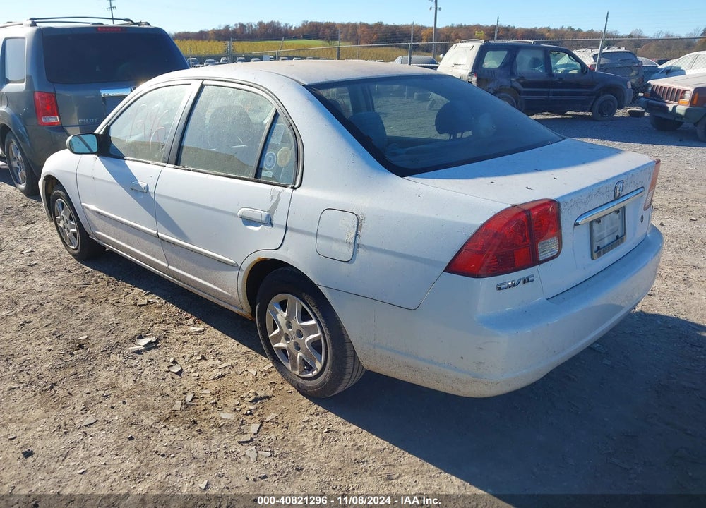 2003 HONDA CIVIC LX VIN: 2HGES16513H510447