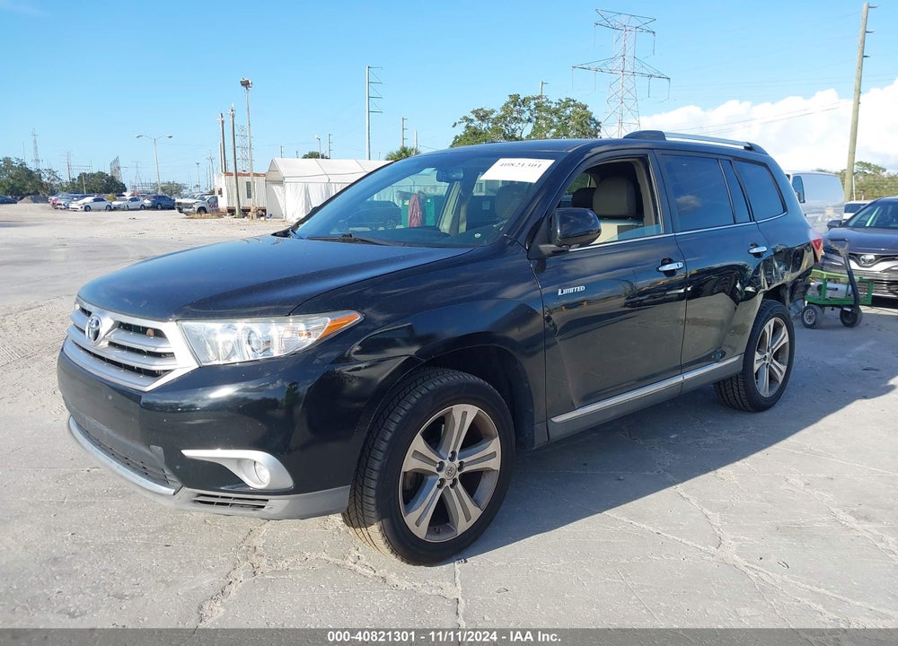 2013 TOYOTA HIGHLANDER LIMITED V6 VIN: 5TDYK3EH3DS105941