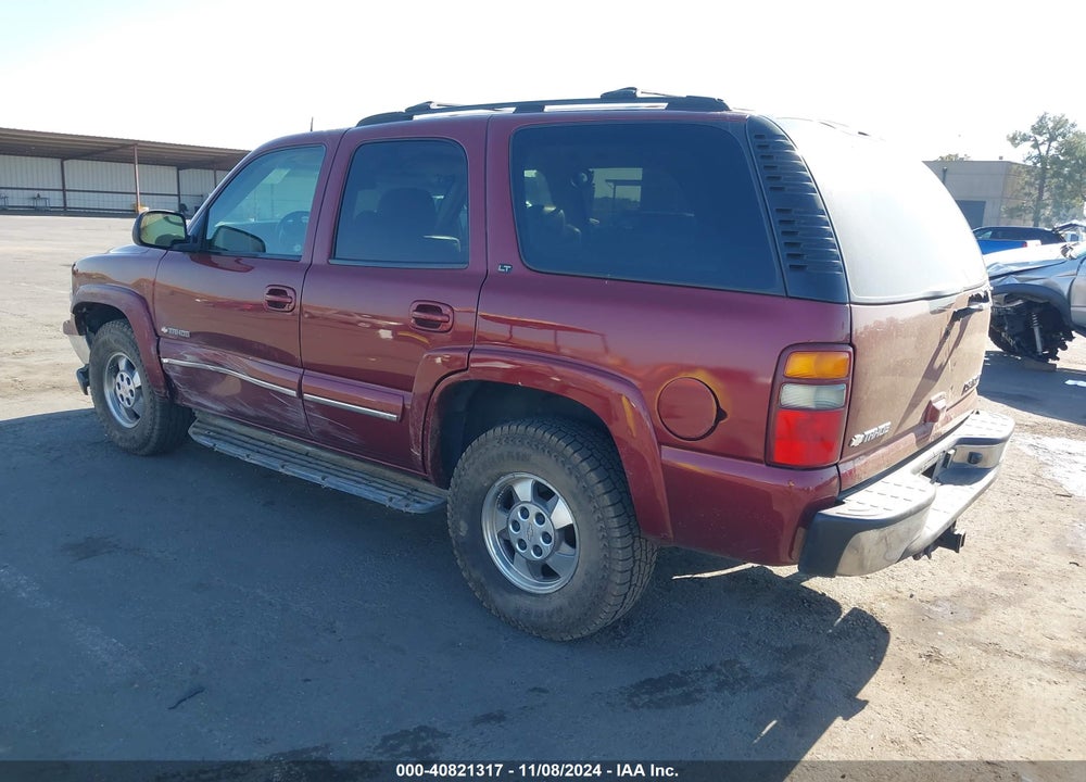 2003 CHEVROLET TAHOE LT VIN: 1GNEK13T73J232676