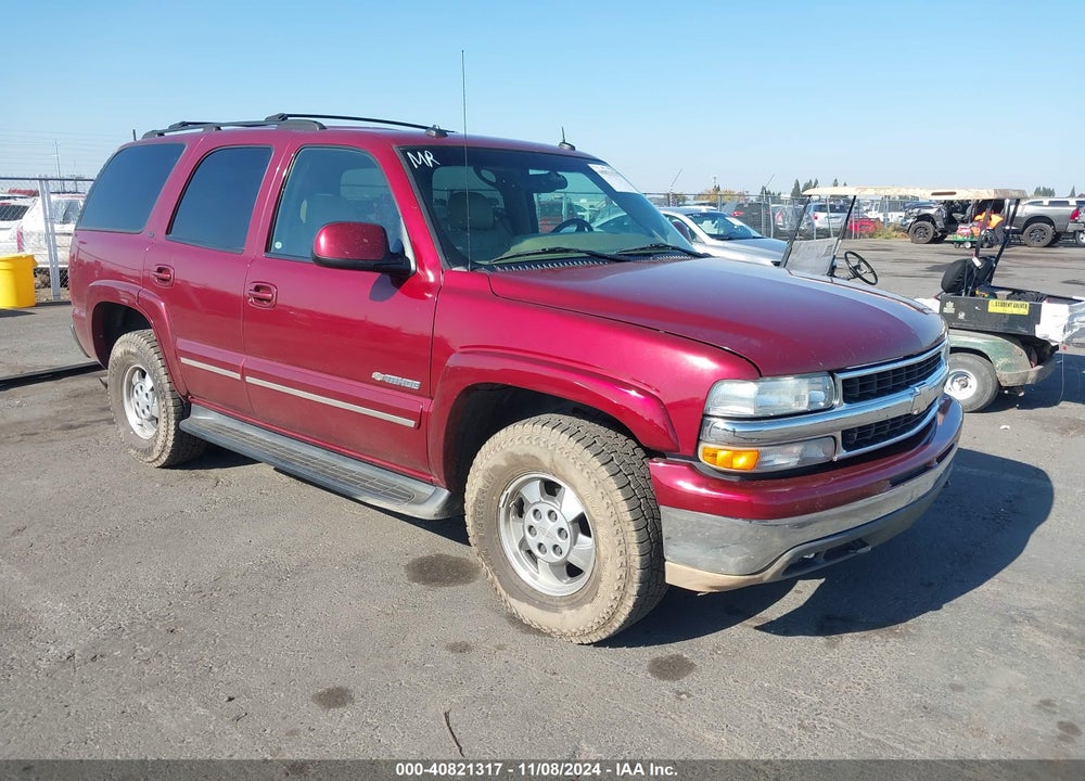 2003 CHEVROLET TAHOE LT VIN: 1GNEK13T73J232676