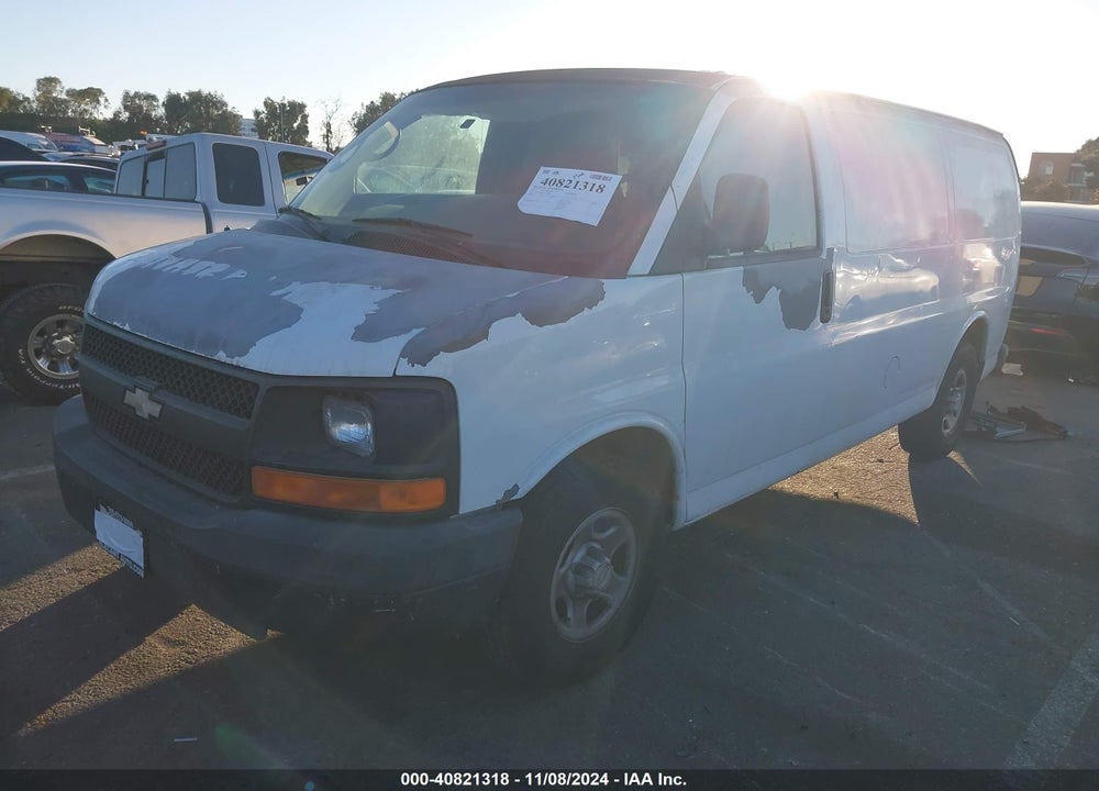 2007 CHEVROLET EXPRESS WORK VAN VIN: 1GCFG15X271149886