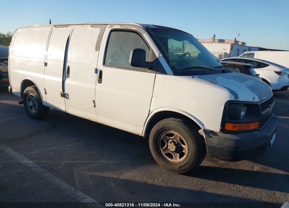 2007 CHEVROLET EXPRESS WORK VAN VIN: 1GCFG15X271149886