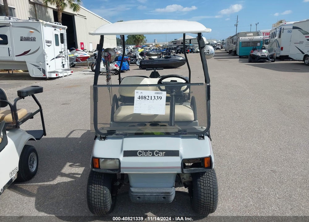 2001 CLUB CAR GOLF CART VIN: AA0134053557