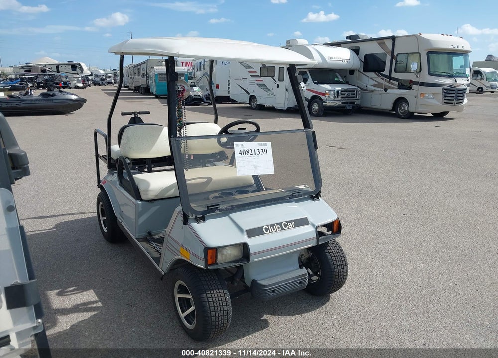 2001 CLUB CAR GOLF CART VIN: AA0134053557