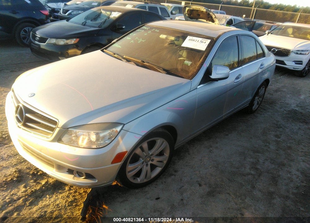 2009 MERCEDES-BENZ C 300 LUXURY/SPORT VIN: WDDGF54X69R044942
