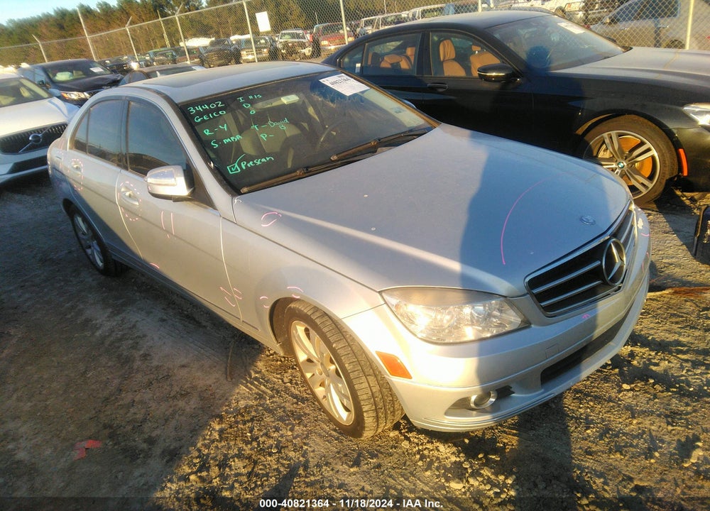 2009 MERCEDES-BENZ C 300 LUXURY/SPORT VIN: WDDGF54X69R044942