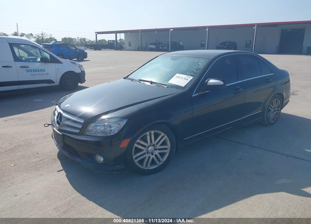 2009 MERCEDES-BENZ C 300 LUXURY/SPORT VIN: WDDGF54X59F216430
