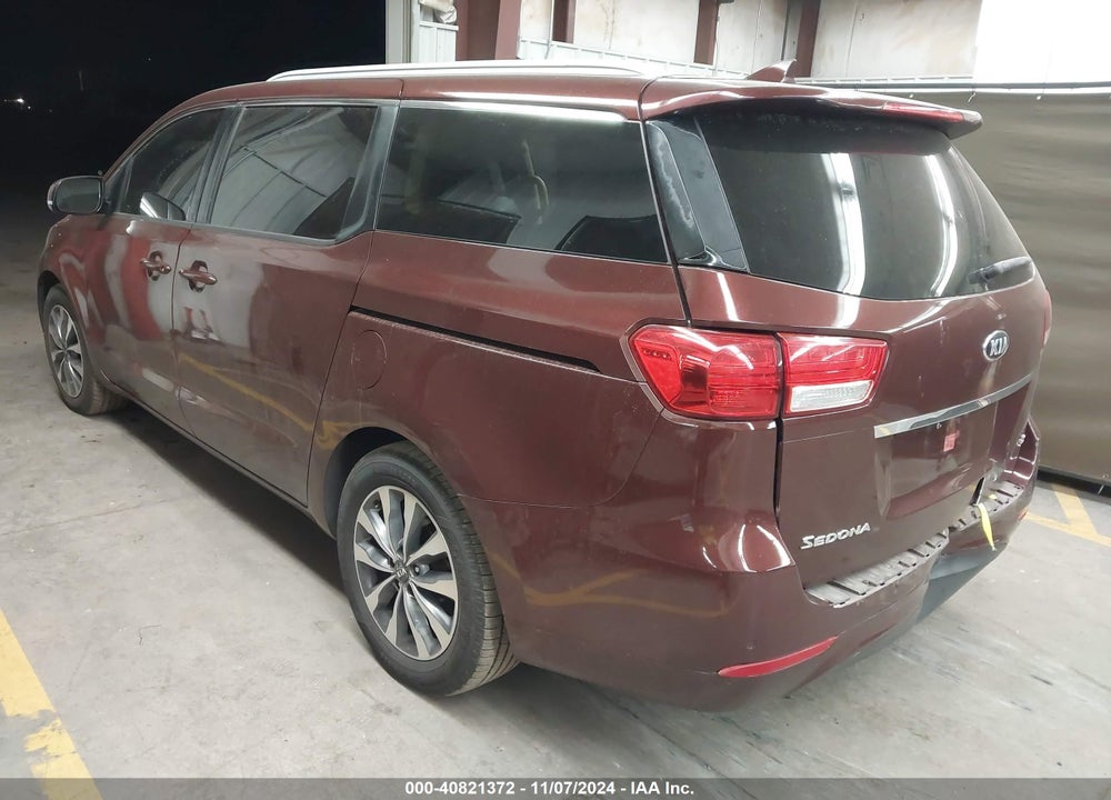 2015 KIA SEDONA SX VIN: KNDMC5C18F6052315
