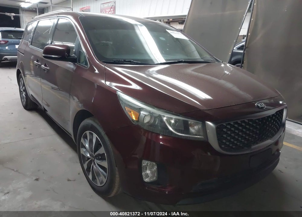 2015 KIA SEDONA SX VIN: KNDMC5C18F6052315