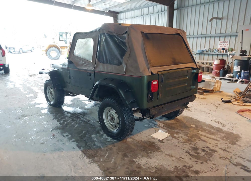 1995 JEEP WRANGLER / YJ SAHARA VIN: 1J4FY49S5SP202917