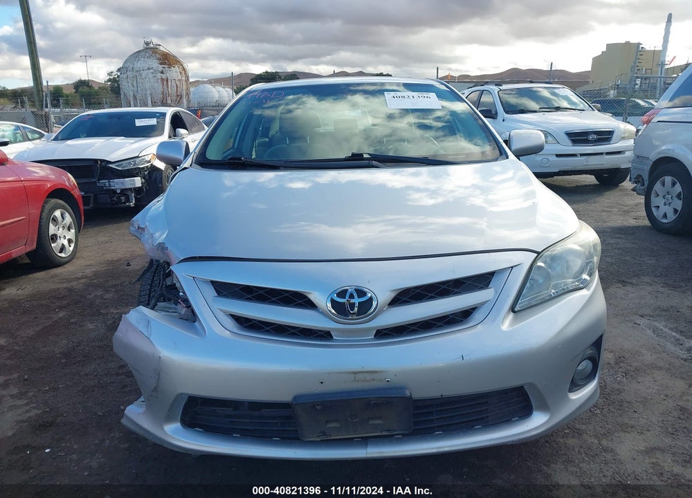 2012 TOYOTA COROLLA LE VIN: 2T1BU4EE7CC783031