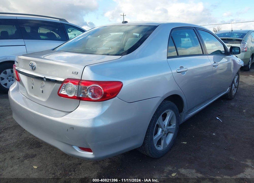 2012 TOYOTA COROLLA LE VIN: 2T1BU4EE7CC783031
